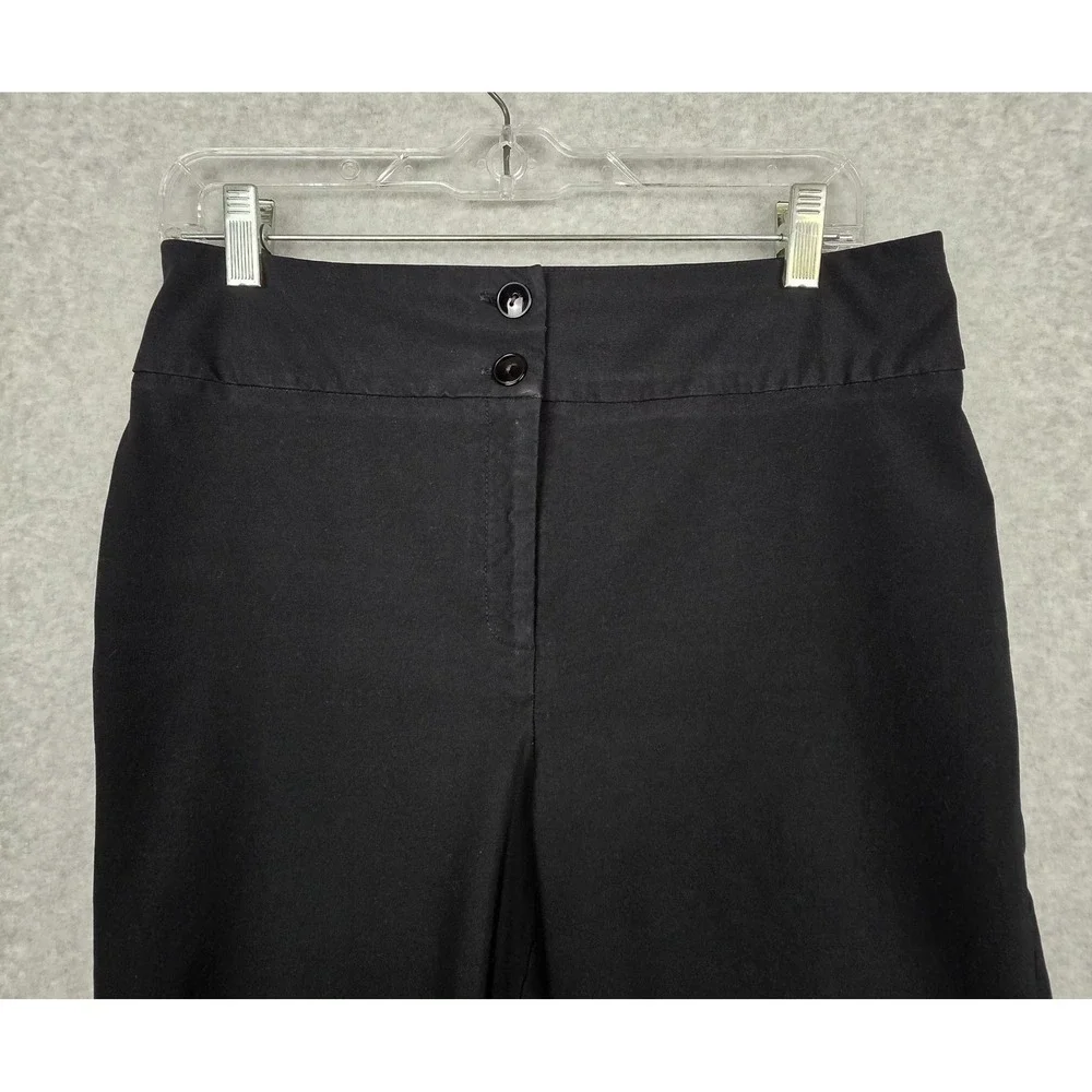 Shape FX Newport News Pants Womens 13 Black Stretch Dress Career Straight Leg - Picture 5 of 13